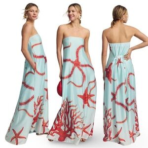 Muma World Ursa Strapless Maxi Dress Size Small $595